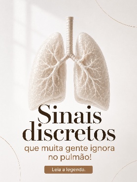 Publicação: sinais discretos no pulmão